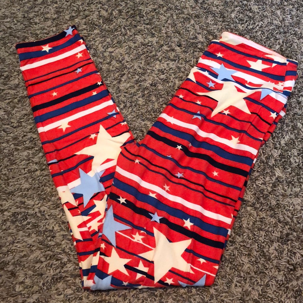 LulaRoe Americana leggings